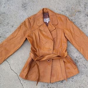 Vtg Soft Impressions Leather Jacket